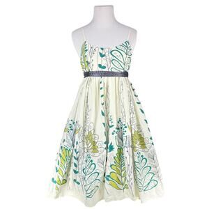 VARGA Vintage Y2K Secret Garden Fairy Floral Cottagecore Babydoll Dress Size S